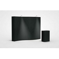 Premium 10' Wave All Fabric Pop-Up Display